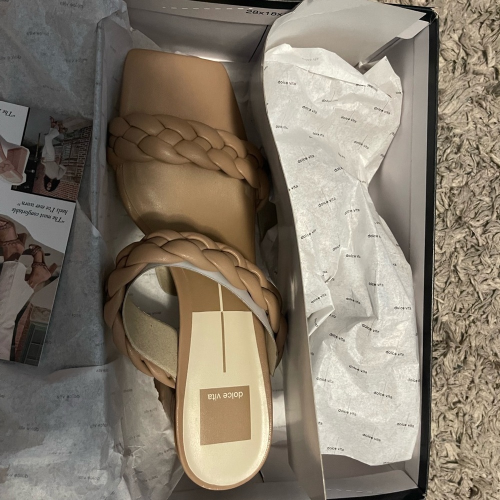 Dolce vita tan sandals